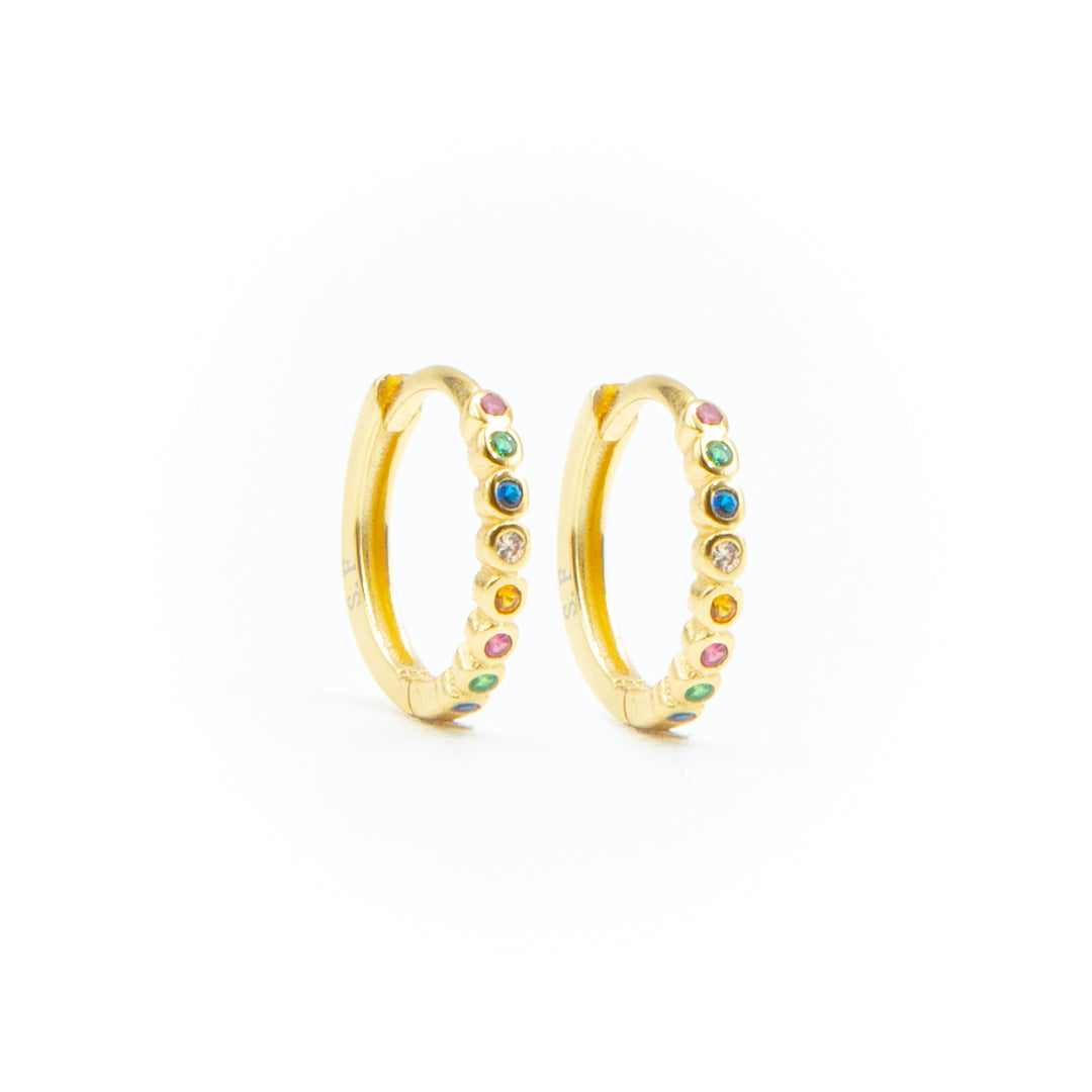 LULA CREOL ØRERINGE - FORGYLDT