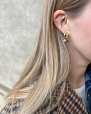 MELISSA ØRESTIKKER - FORGYLDT