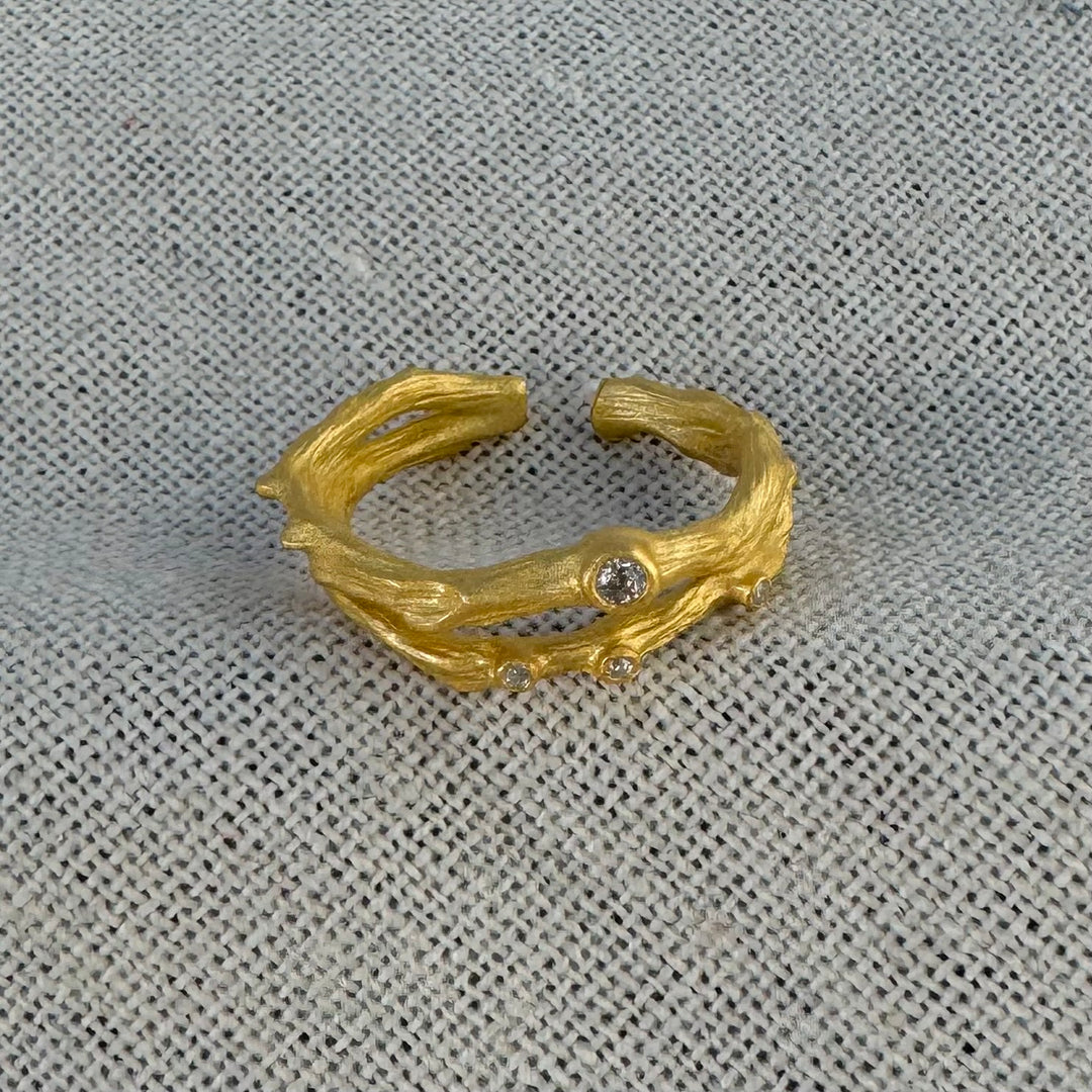 FANYA RING - FORGYLDT