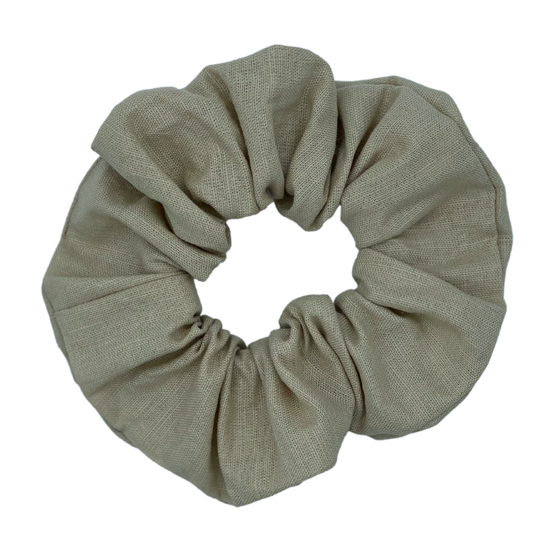 BEIGE HØR SCRUNCHIE