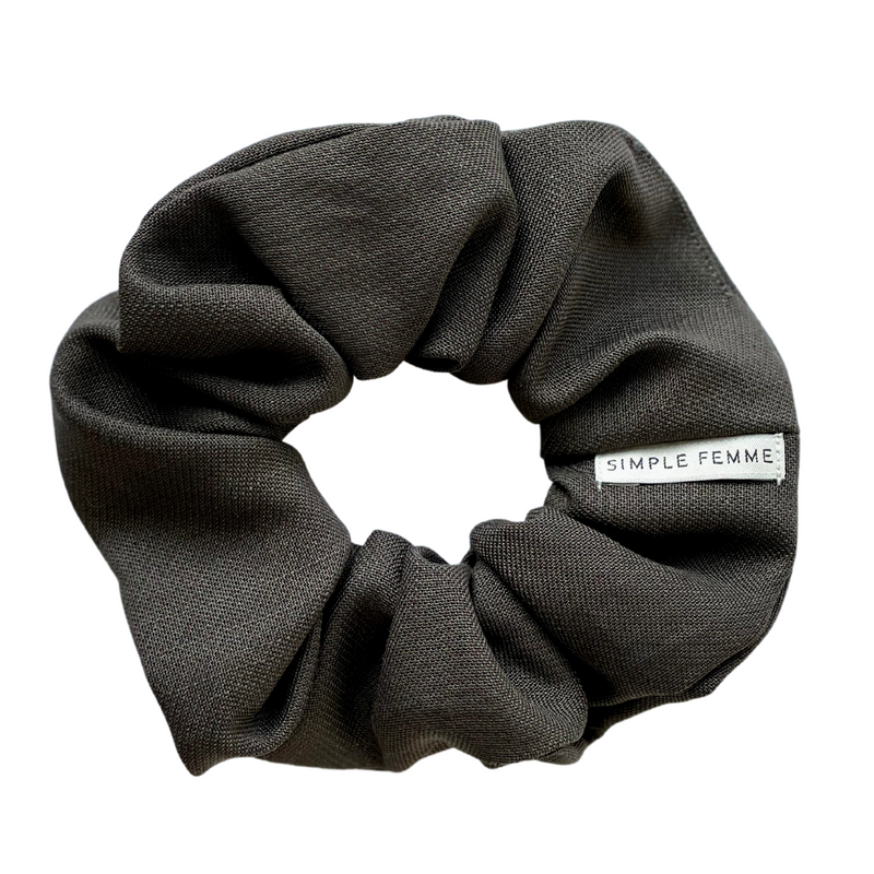 BRUN/GRØN HØR SCRUNCHIE