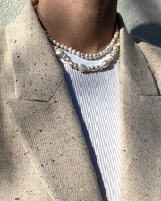 CAROLINE PERLEHALSKÆDE - SØLV