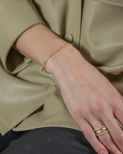 CLARIE ARMBÅND - FORGYLDT