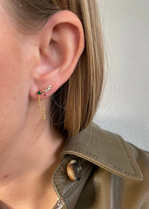 MELISSA ØRESTIKKER - GULD