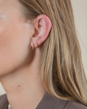 LULA PETIT CREOL ØRERINGE - FORGYLDT