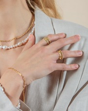 NADINE RING - FORGYLDT