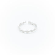 Madeleine_blomsterring_sølv